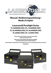 Laserworld PL-30.000RGB (FB4) Manual