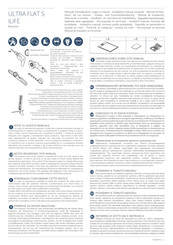 Ideal-Standard ULTRA FLAT S ILIFE Installation Manual