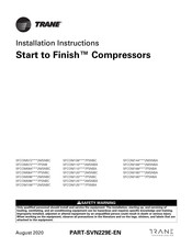 Trane Start to Finish SFCOM1104607PSNBA Installation Instructions Manual