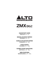 Alto Professional ZMX 862 Quick Start Manual
