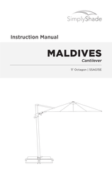 SimplyShade MALDIVES SSAG15E Instruction Manual