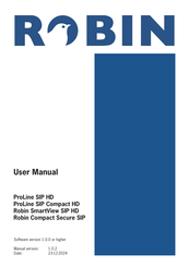 Robin Compact Secure SIP User Manual