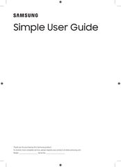 Samsung SP-LPU7DSAXXXE Simple User Manual