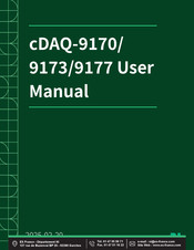 National Instruments cDAQ-9170 User Manual