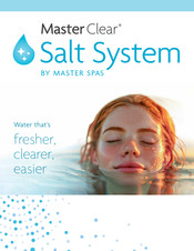 Master Spas Master Clear Salt System Owner's Manual