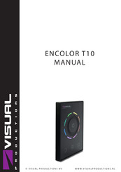 Visual Productions ENCOLOR T10 Manual