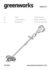 GreenWorks ED60L211 Operator's Manual
