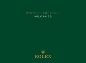 Rolex 116400-0001 Manual