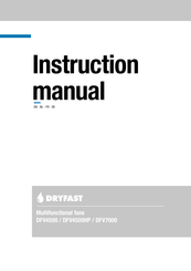 Dryfast DFV4500HP Instruction Manual