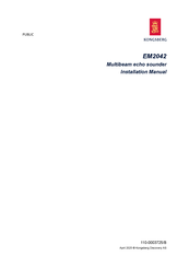 Kongsberg EM2042 Installation Manual