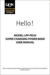 Link Tech LPP-PD35 User Manual