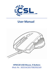 Csl HPM130 User Manual