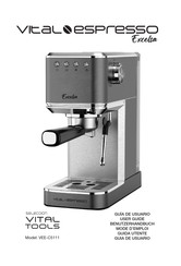 Vital espresso Excelsa User Manual