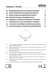 Silva Homeline EK 2303 Instruction Manual