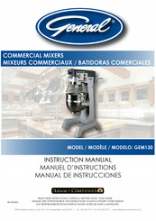 General GEM130 Instruction Manual