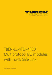 turck TBEN-LL-4FDI-4FDX Safety Manual