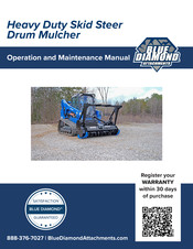 Blue Diamond 390103 Operation And Maintenance Manual
