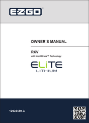 E-Z-GO RXV ELiTE FREEDOM 2+2 2024 Owner's Manual