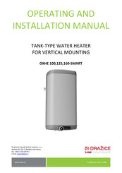 Nibe DRAZICE OKHE 100-SMART Operating And Installation Manual