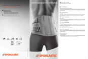 SPORLASTIC 07425-0 Instructions For Use Manual