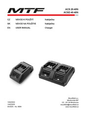 MTF ACS 20-40N User Manual