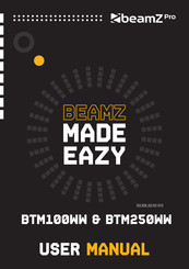 Beamz Pro BTM100WW User Manual