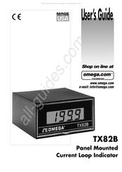 Omega TX82B User Manual