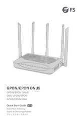 FS ONU1910-4GV-W Quick Start Manual