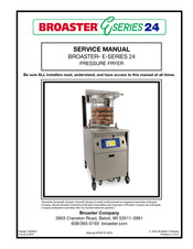 Broaster E 24 Series Service Manual