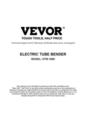 VEVOR HTB-1000 Manual