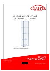 Coaster Bellatrix 951072 Assembly Instructions Manual