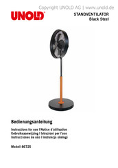 Unold 86725 Instructions For Use Manual