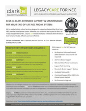 Nec Univerge SV9100 User Manual