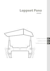 LAPPSET Fono 290600 Installation Instructions Manual