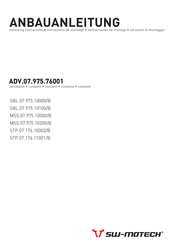 SW-Motech ADV.07.975.76001 Mounting Instructions
