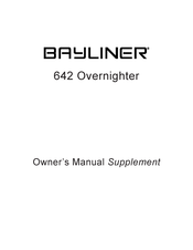 Bayliner 642 Overnighter Owner's Manual