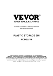 VEVOR V4 Manual