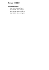 Beamz 160.426 Instruction Manual