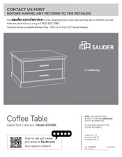 Sauder Aspen Post Series Manual