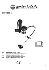 Elem Garden Technic DCBT52DO-22 Original Instructions Manual