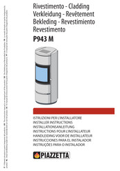 Piazzetta P943 M Installer's Instructions