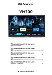 Phonocar VM200 Instruction Manual