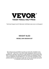 VEVOR SHK-007 Manual