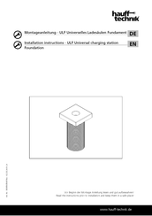 Hauff-Technik ULF470 Installation Instructions Manual