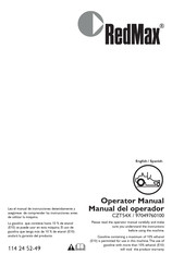 RedMax CZT54X Operator's Manual