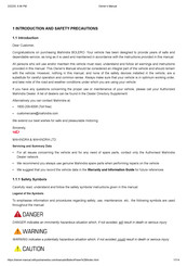 Mahindra BOLERO 2025 Owner's Manual
