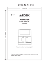 Medek RA610DV User Manual