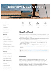 Ecoflow DELTA Pro 3 User Manual