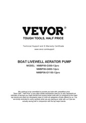 VEVOR NMBP06-G800-12pro Manual
