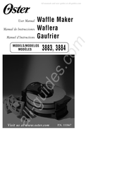 Oster 3883 User Manual